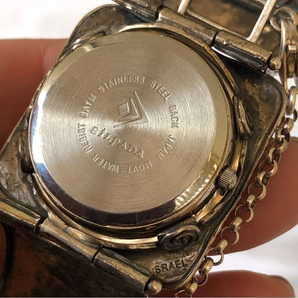 Silpada Sterling Silver Hinged Wrist Watch - Picture 10 of 17